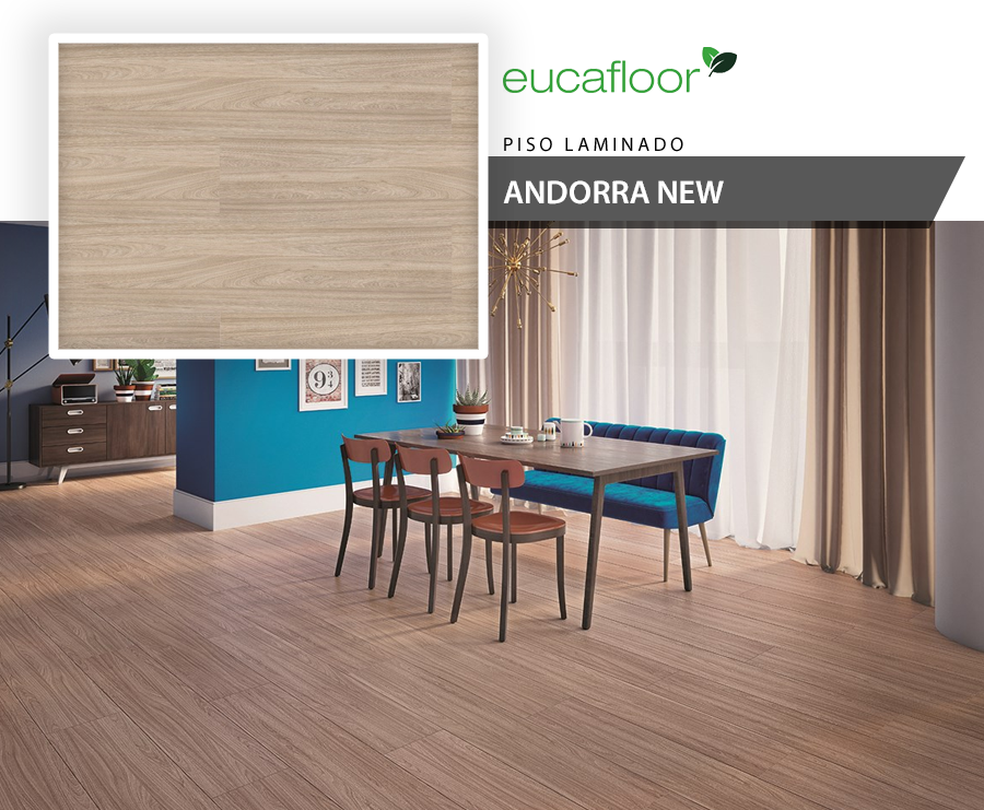 PISO LAMINADO EUC PRIME CLICK NEW ANDORRA 6 - Imagem 2